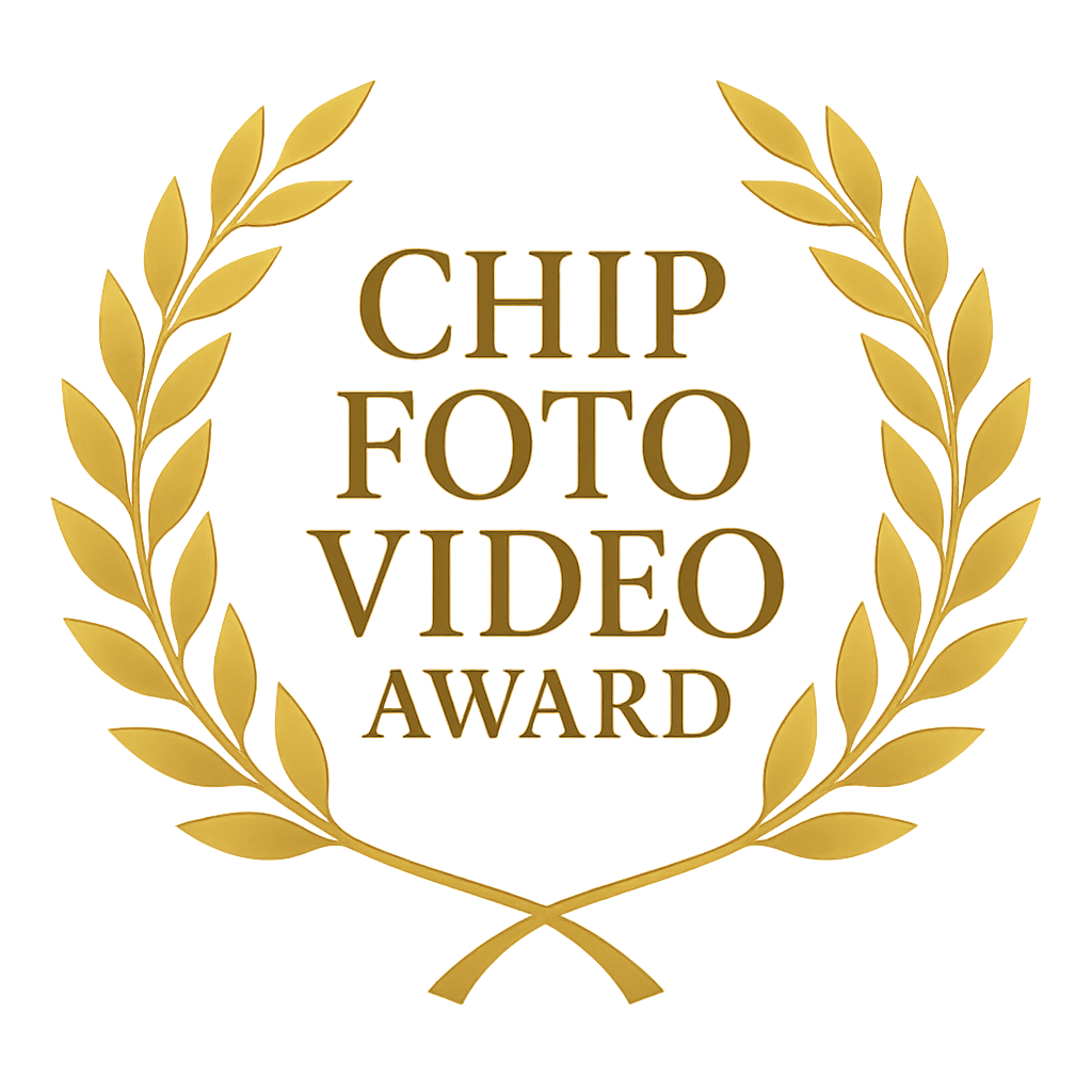 CHIP FOTO VIDEO Award – goldener Lorbeerkranz