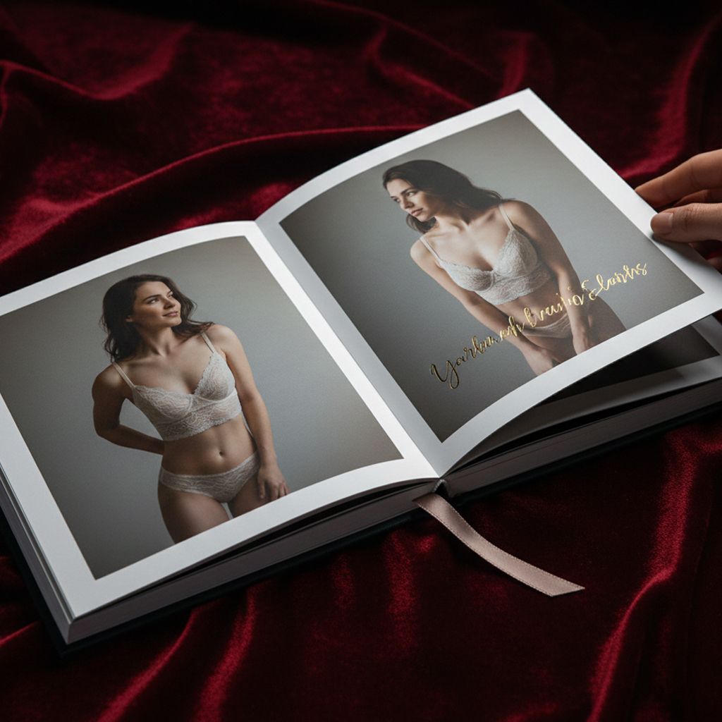 Hochwertiges Boudoir Album - Die perfekte Morgengabe